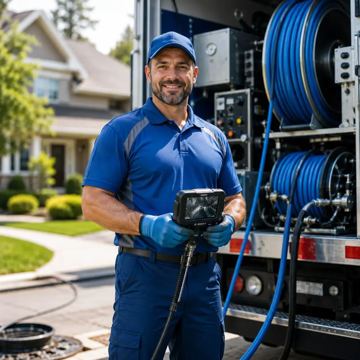 Local outdoor drain cleaning specialists in Macedon, NY